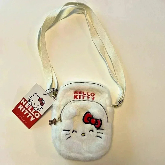 NEW Sanrio Hello Kitty Face Plus Cross Body Phone Bag - Picture 1 of 5